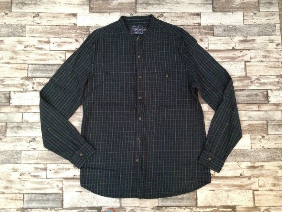 Camisa verde Topman (S)
