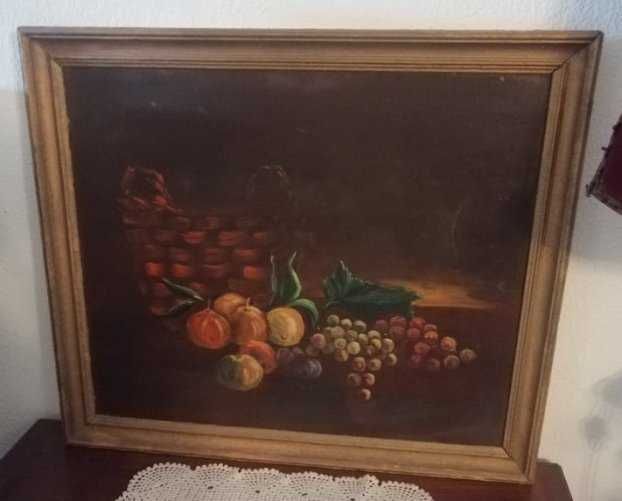 Quadro a óleo "Natureza Morta"