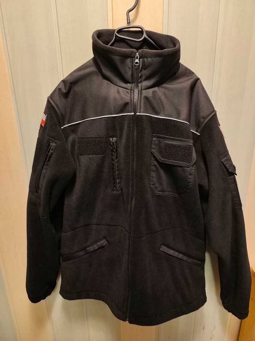 Polar Strażacki Czarny rozm. XL - NOWY!