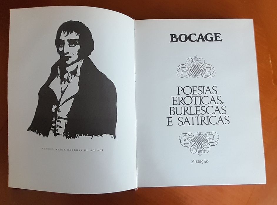 BOCAGE, poesias eróticas, burlescas e satíricas
