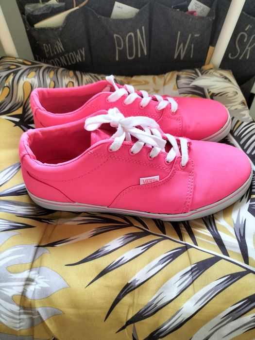 Tenisówki neonowe Vans