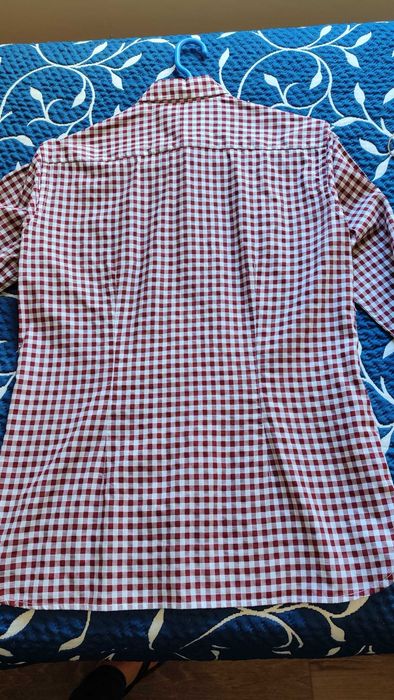 Camisa Xadrez Homem Mango | Tamanho XS | Slim Fit