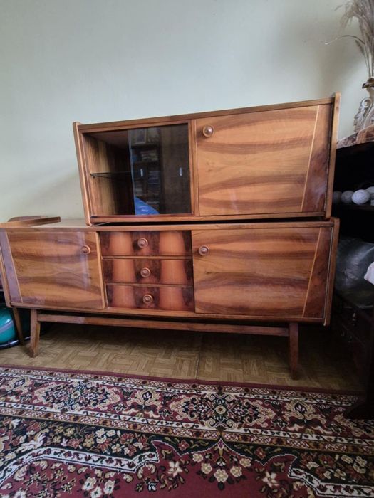 Zestaw mebli Bilea PRL lata 60