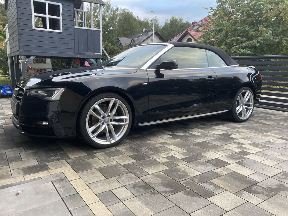 A5 Cabrio 2X sline bezwypadek 2.0 TDI