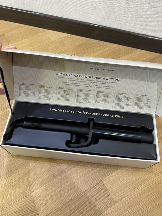 Hot tools плойка для волос 38mm digital salon curling iron