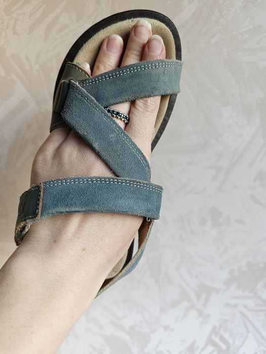 Босоніжки сандалі Kickers 32 р. Шкіра Замш
