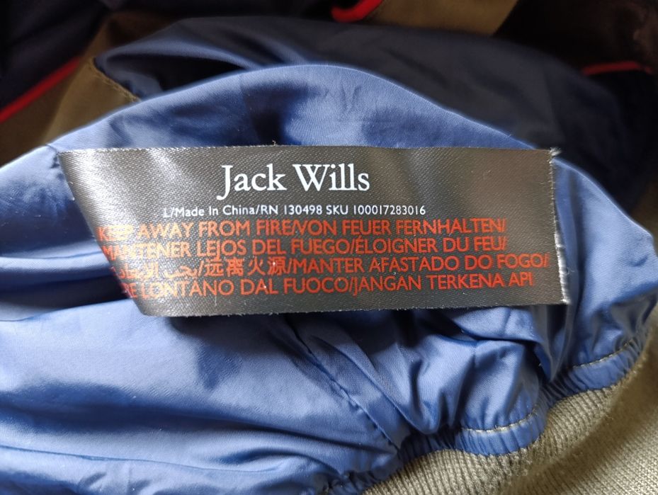 Чоловіча куртка-бомбер Jack Wills розмір L