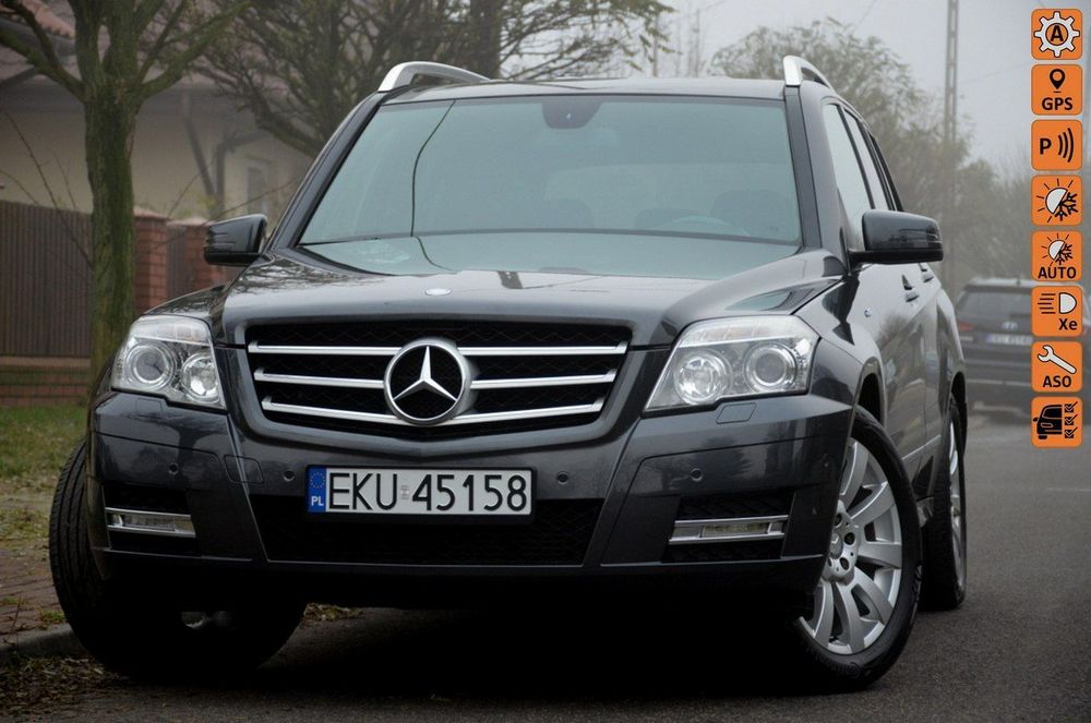 Mercedes-Benz GLK Zarejestrowany 2.2CDI 170KM Serwis Skóra Bi-xenon Navi 2xParktronik