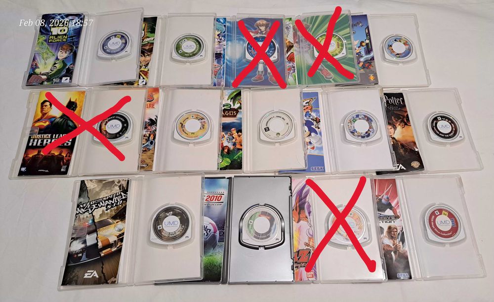 10 Jogos de PSP - Em Lote ou Individual