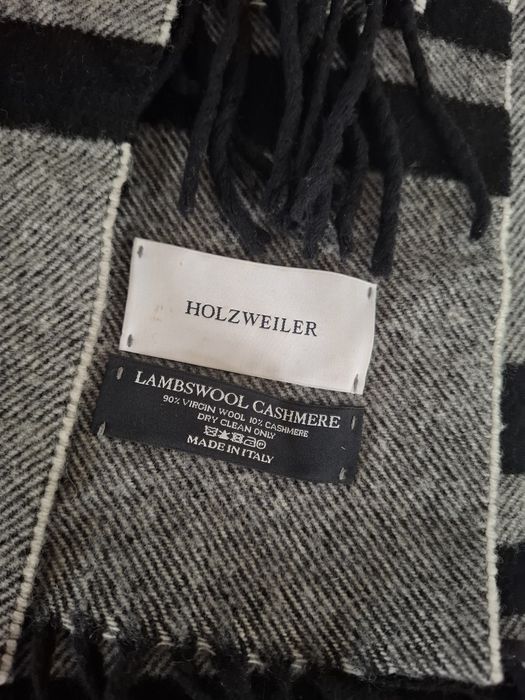 Szal damski holzweiler wełna dziewicza kaszmir