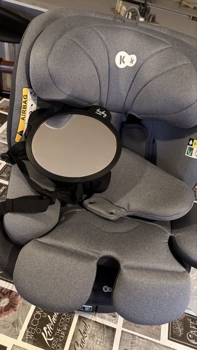 Cadeira Auto Kinderkraft I-360 + Espelho