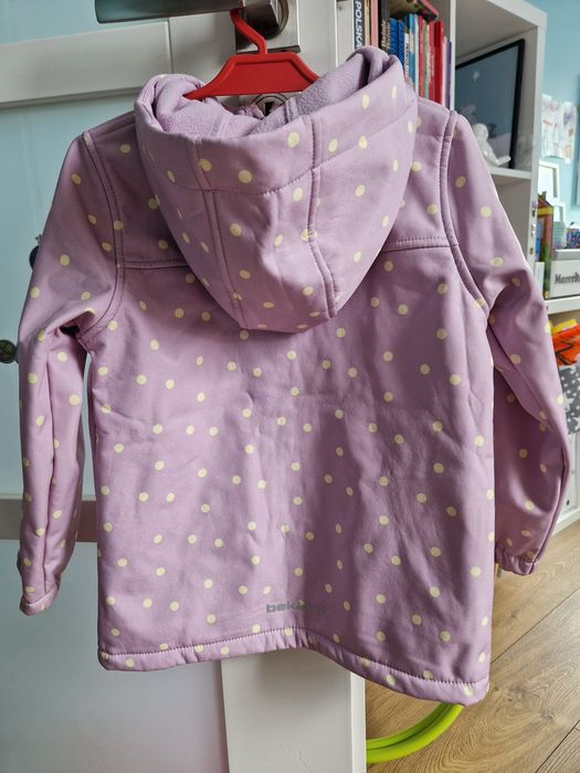 Softshell dziewczęcy Bekkin, r. 122