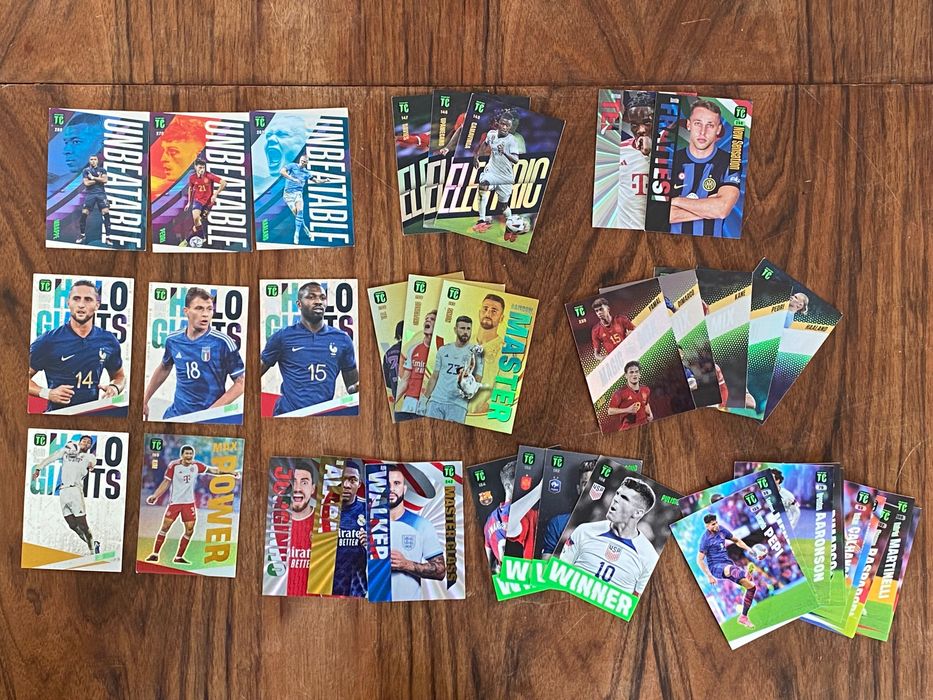 Karty piłkarskie Holo Giants Unbeatable etc