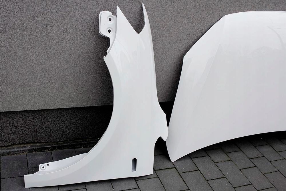 błotnik lewy przedni volkswagen vw caddy 2k lift 15-20 kolor biały lb9a