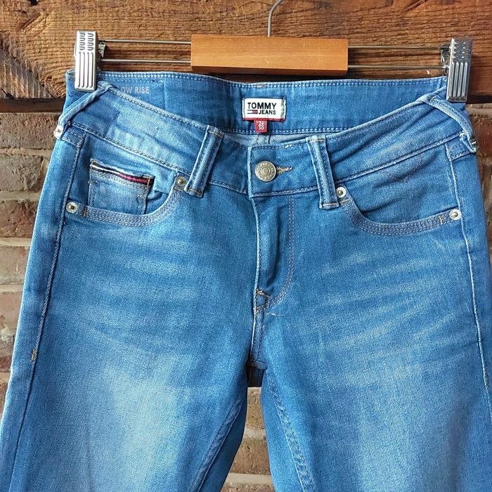 Jeansy Tommy Hilfiger Low Rise Skinny 26/30