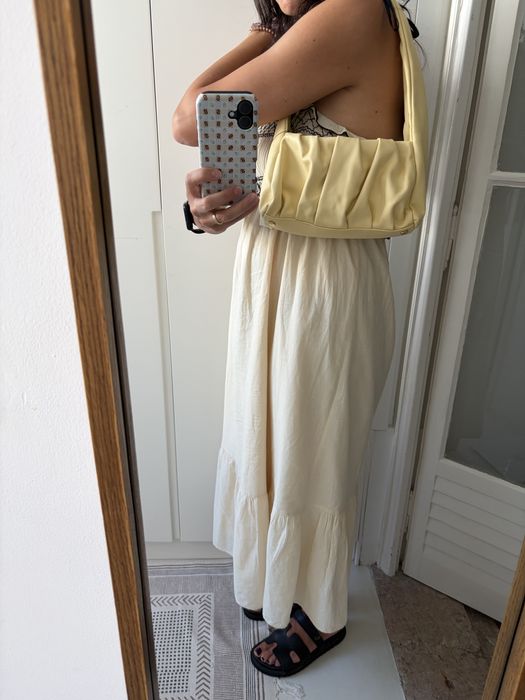 Mala I.N.C. de ombro butter yellow