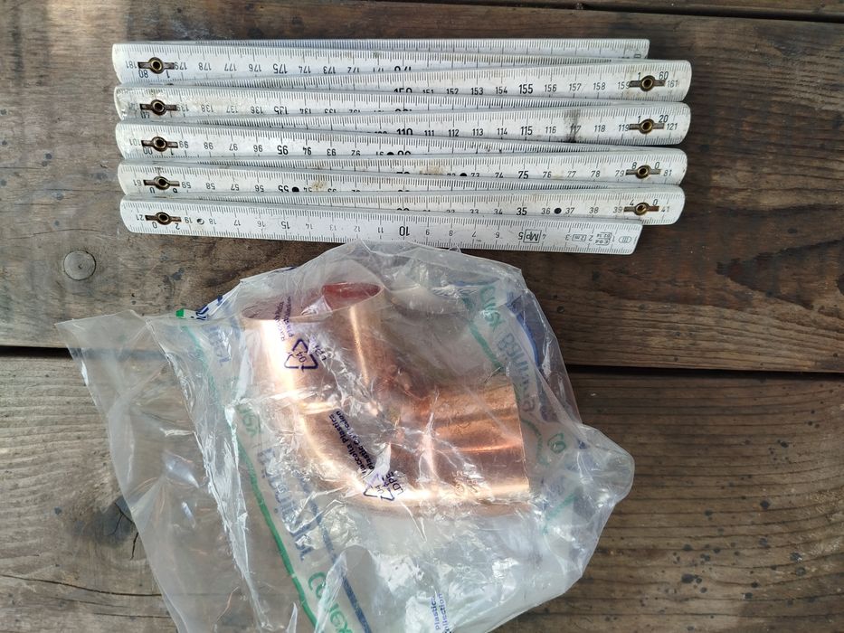 Kolana 90 stopni Cu 54 2k, 2szt.