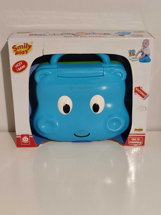 Zabawka edukacyjna Mój pierwszy laptop Hipcio Smily Play 8070