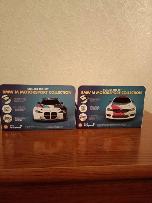 Колекція машинок BMW від Shell
