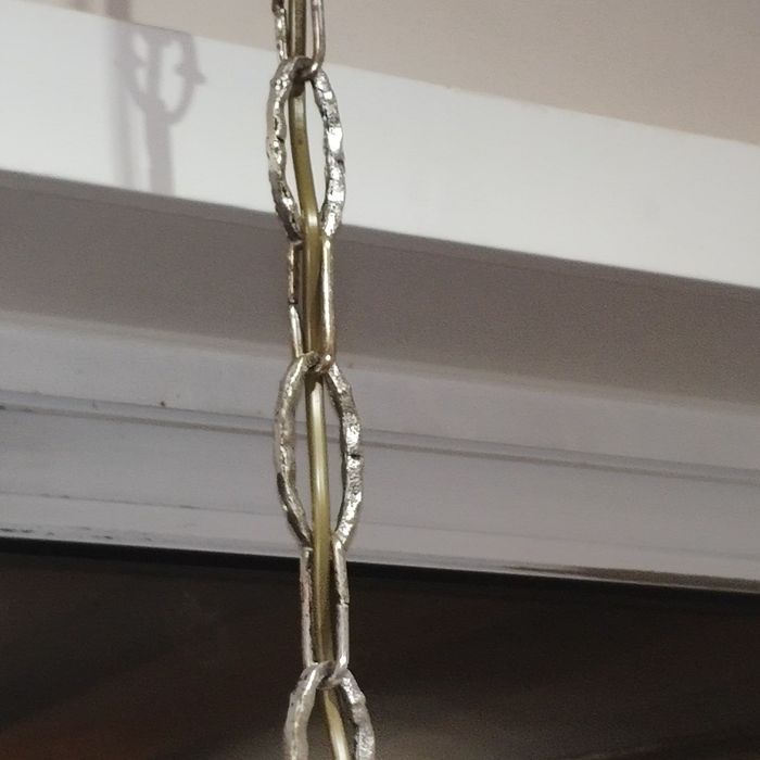 Candeeiro / Lustre de cristal vintage