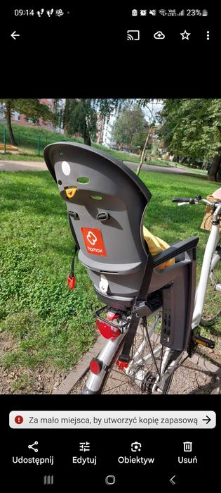 Fotelin na rower HAMAX