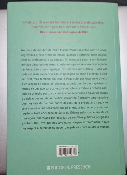 Livro Eu, Malala
