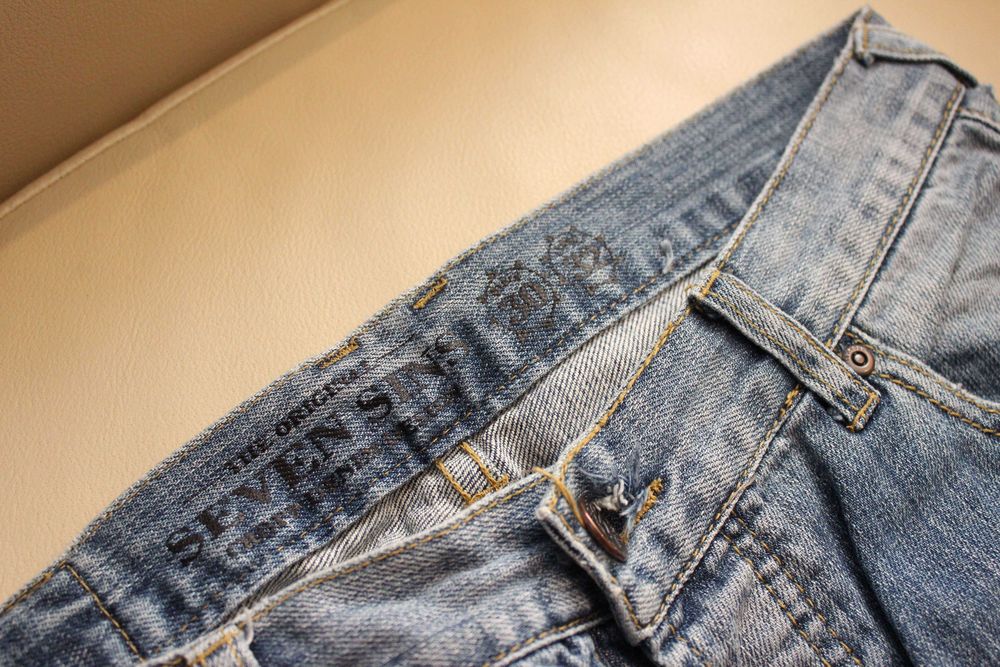 Spodnie jeansy jeansowe męskie Cropp Seven Sins 30/32