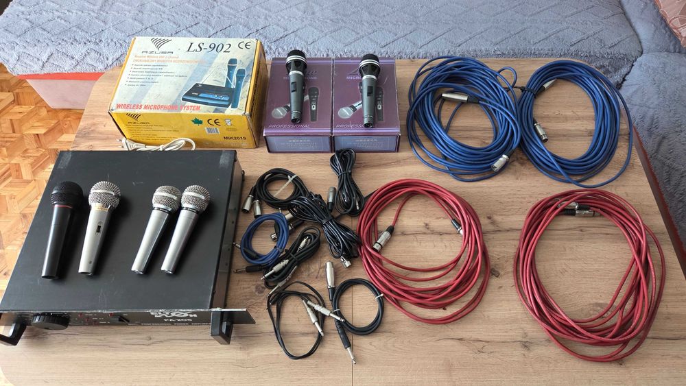 Zestaw nagłośnienia, Behringer PMP 1000, kolumny estradowe, + GRATISY!