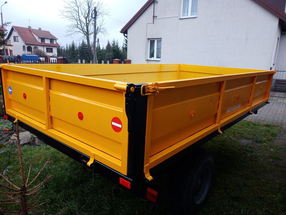 Przyczepa wywrotka 3 strony