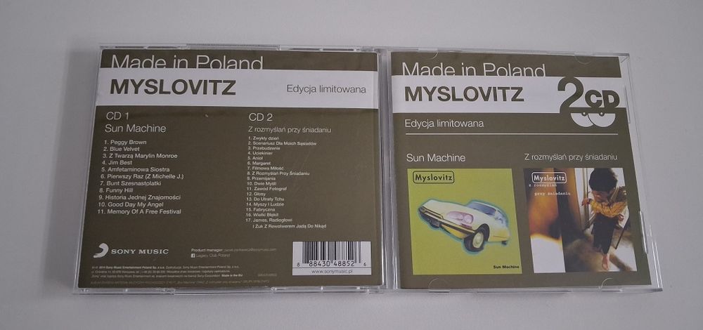 Myslovitz Made In Poland (Sun Machine/Z Rozmyślań Przy Śniadaniu  2CD