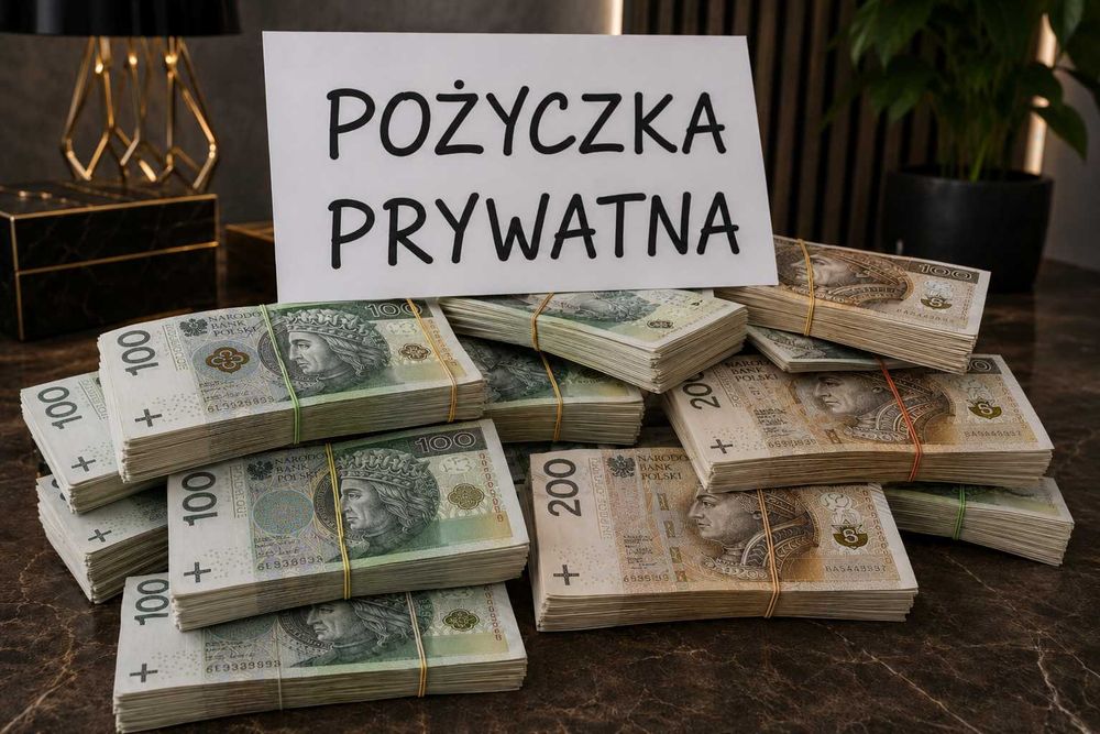 EKSPRESOWA pożyczka PRYWATNA, oddłużanie, konsolidacja, KREDYT na 500+