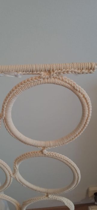 Cabide multiusos branco/creme