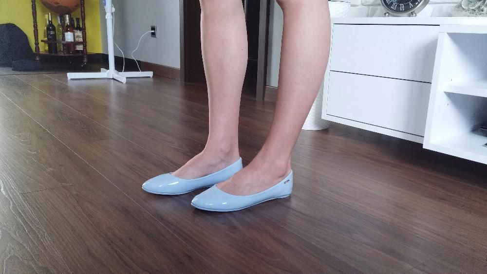 Balerinki Błękit/Niebieskie 38