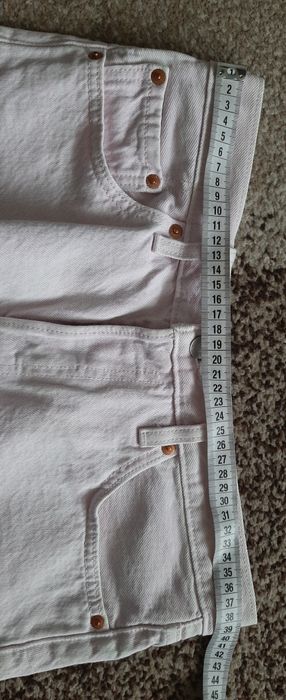 Levi's szorty dzinsowe jasny róż rozm.M