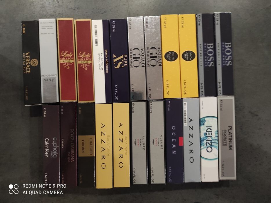 Perfumetki męskie 33ml.