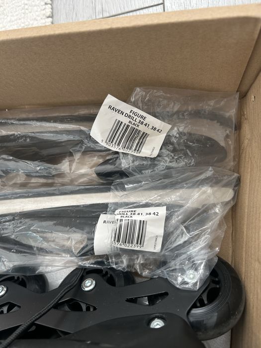 Rolki/łyżwy 2w1 Raven Drill Black 39-41