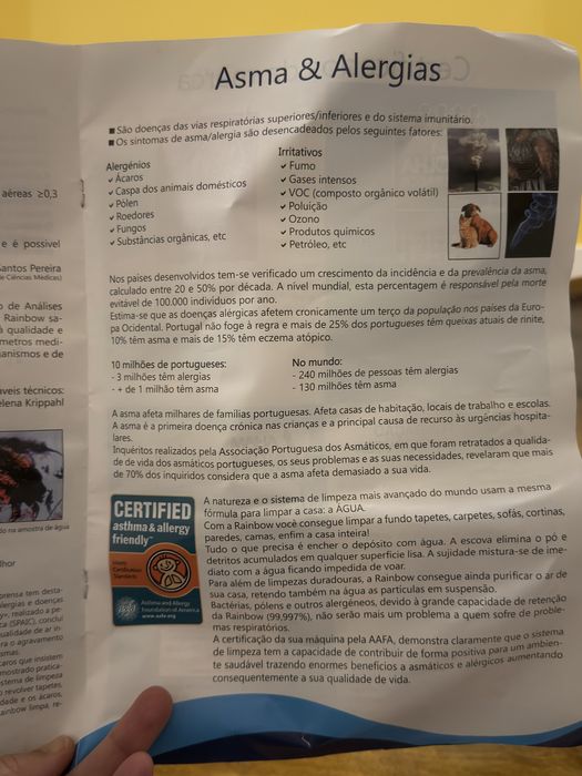 Rainbow SRX - aspirador de pó