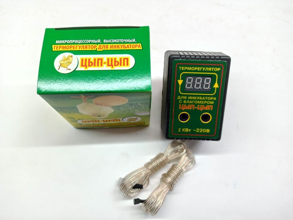 Терморегулятор в инкубатор цифровой с влагомером