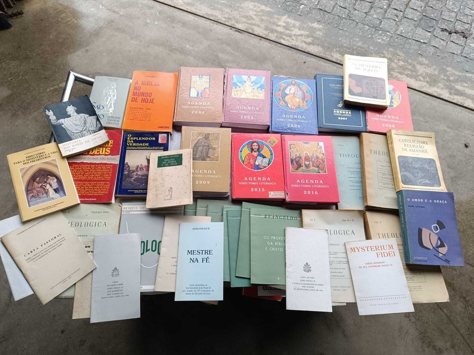 Livros Religiosos antigos (coleção éfeso;história da igreja de cristo)