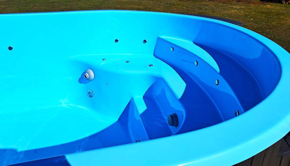 Basen Wolnostojący LAVA Pool, pełne wyposażenie Balia Jacuzzi Dostępne