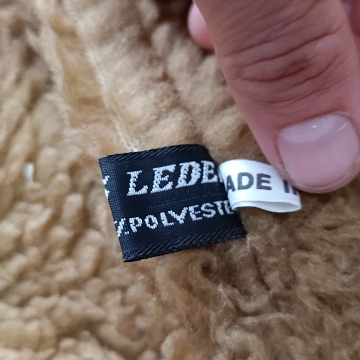 вінтажна куртка-бомбер CUIROPOLIS vintage suede jacket 90-s замшева дублянка шерпа вінтаж винтаж  куртка 90-х western aztec ethno ретро розмір M-L
