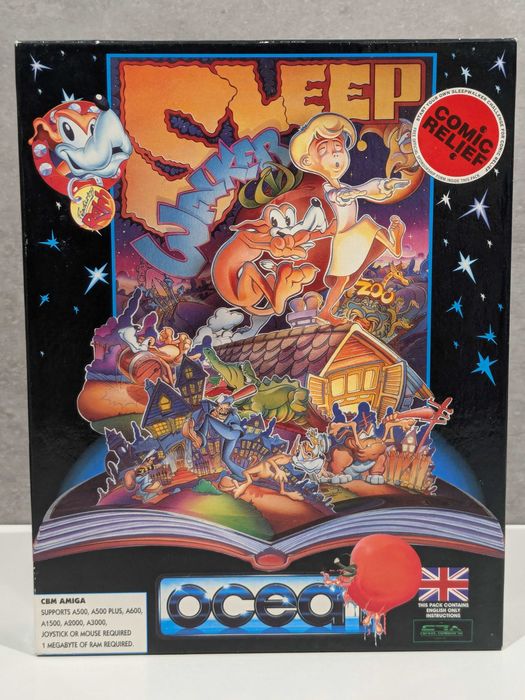 Sleepwalker gra Amiga BIG BOX Eng z 1993 r.