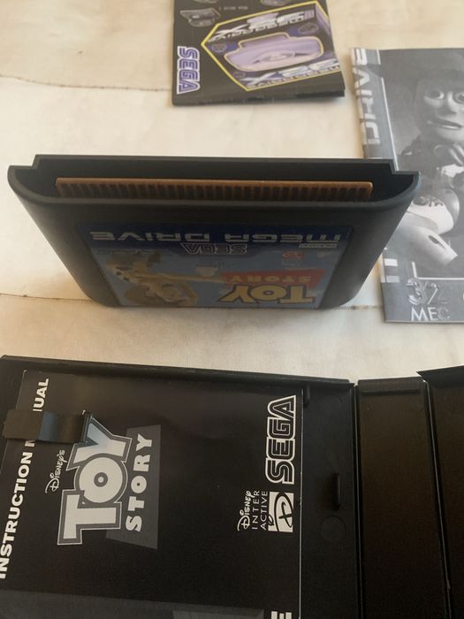 Mega Drive Toy Story com manuais