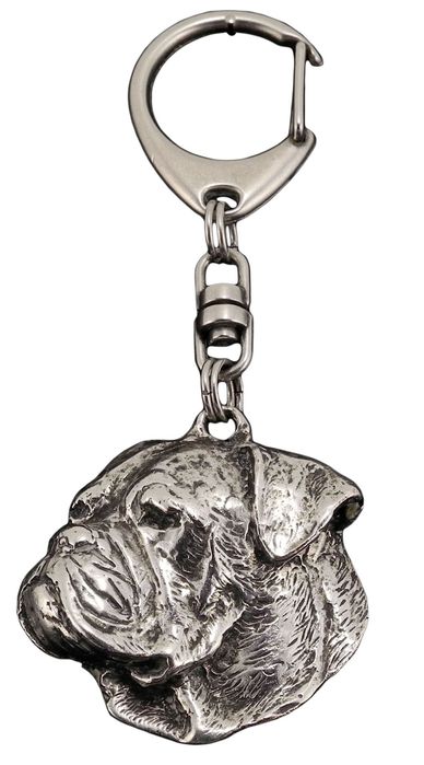 Buldog amerykański brelok w pudełku Art-Dog