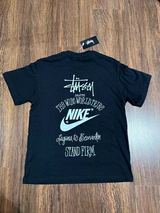 Koszulka stussy x Nike. Rozmiar L