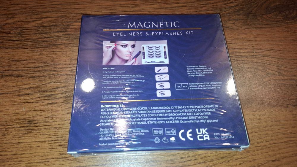 Super Zestaw - Sztuczne Rzęsy - Kępki - Magnetic