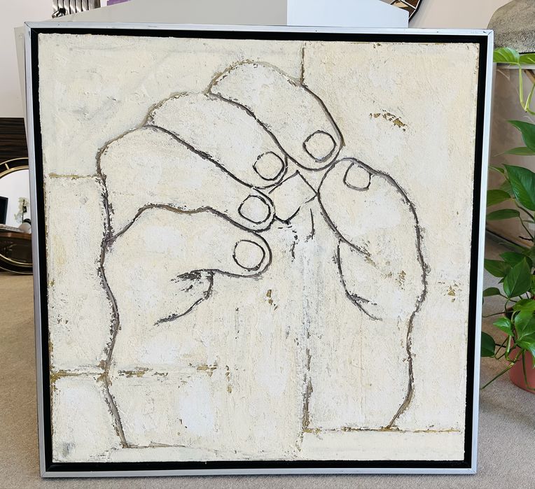 Quadro Mao Contemporaneo