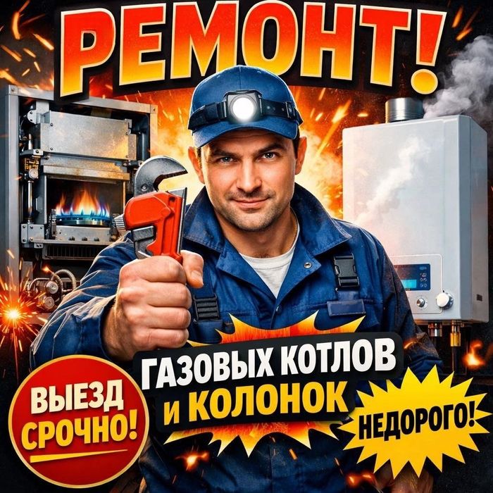 Ремонт Газовых Котлов Колонок Срочно Недорого Чистка Котлов Колонок