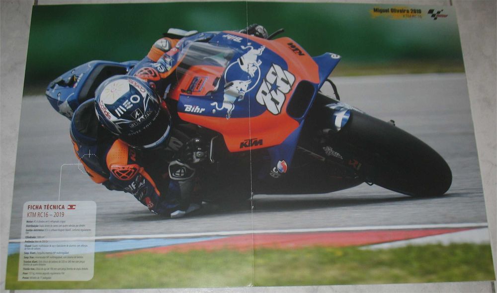 Poster - KTM RC16 - MotoGP 2019 - Miguel Oliveira