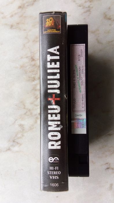 Filme em VHS - Romeu e Julieta